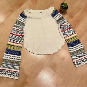 Free People Boho Sweater